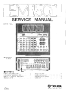 Yamaha EM-150-Mk2 - Service Manual 